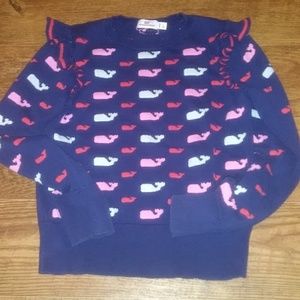 Vineyard Vines whales sweater